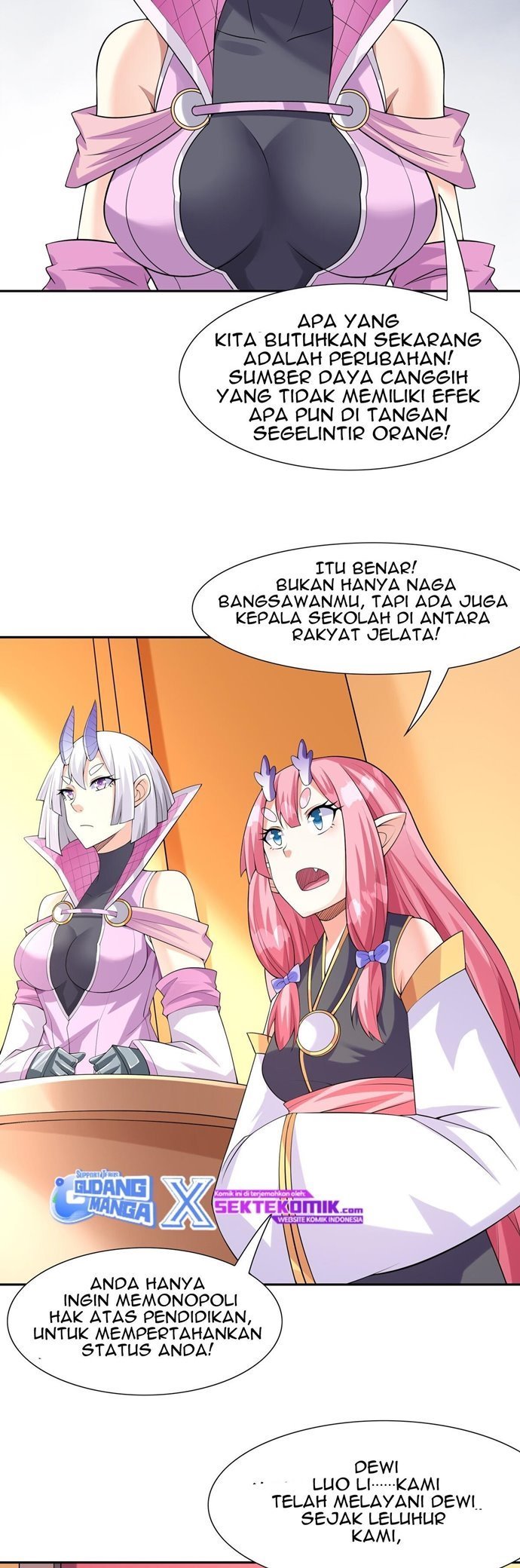 My Harem Is Entirely Female Demon Villains Chapter 32 Gambar 25