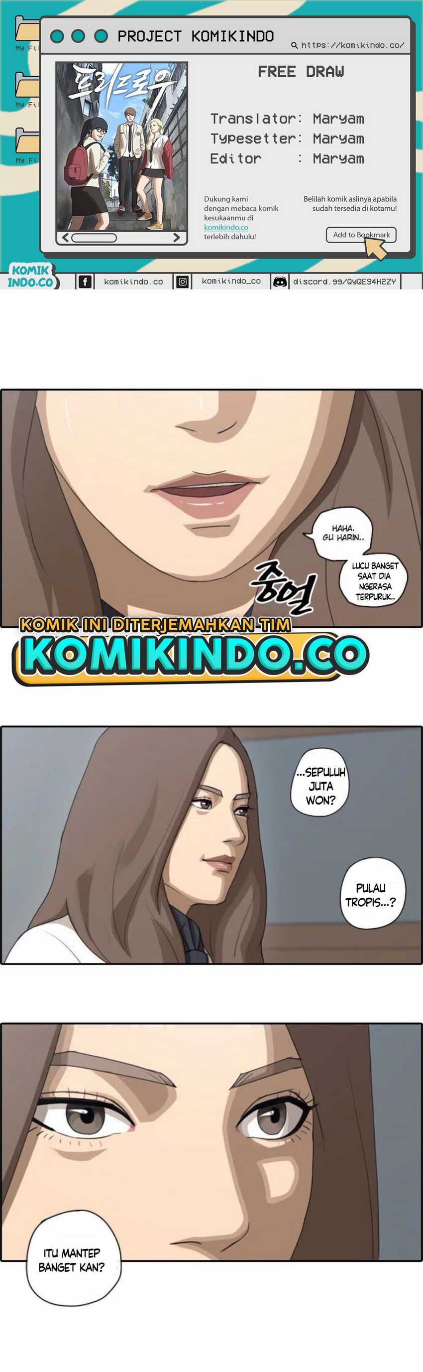 Baca Komik Free Draw Chapter 69 Gambar 1