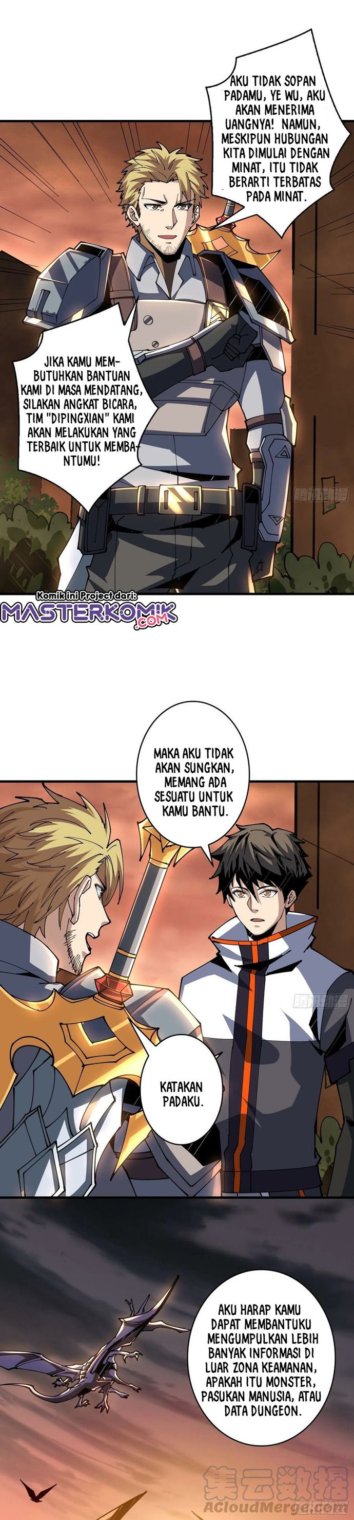 King Account At The Start Chapter 87 Gambar 8