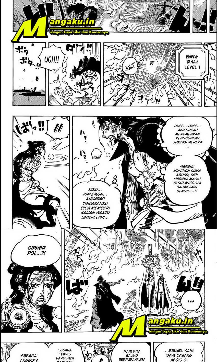 One Piece Chapter 1038 HD Gambar 6