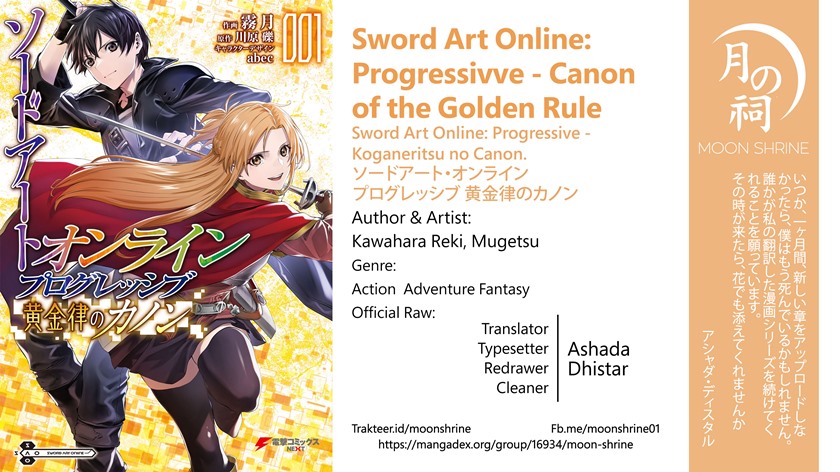 Baca Komik Sword Art Online: Progressive – Canon of the Golden Rule Chapter 2 Gambar 1