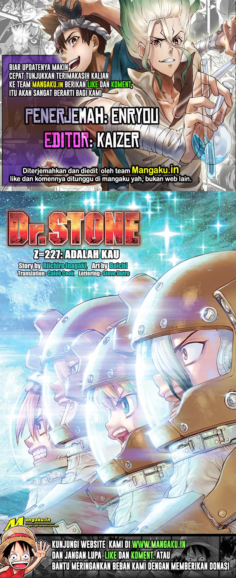 Baca Komik Dr. Stone Chapter 227 Gambar 1