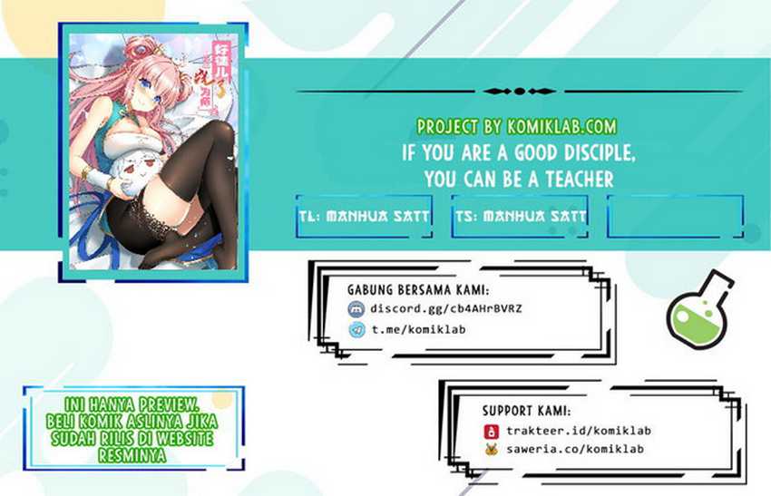 Baca Komik If You Are a Good Disciple, You Can Be a Teacher Chapter 5 Gambar 1