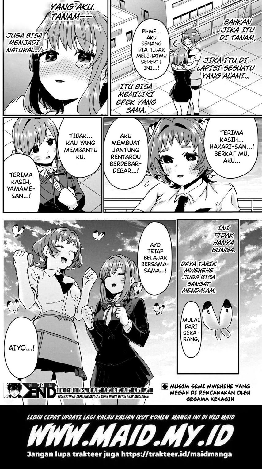 Kimi no Koto ga Dai Dai Dai Dai Daisuki na 100-ri no Kanojo Chapter 78 Gambar 22