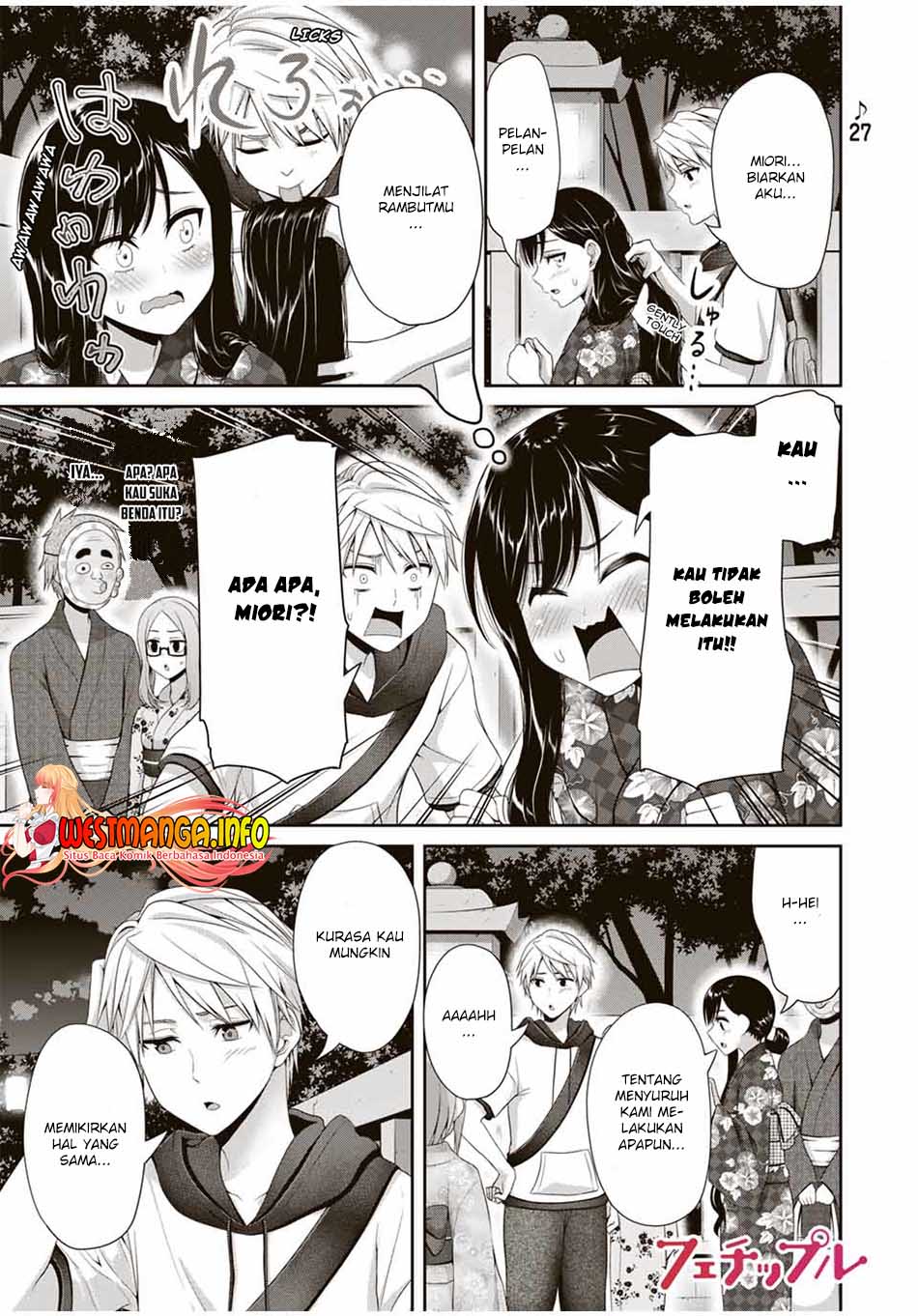 Baca Manga Fechippuru ~ bokura no junsuina koi Chapter 100 Gambar 2