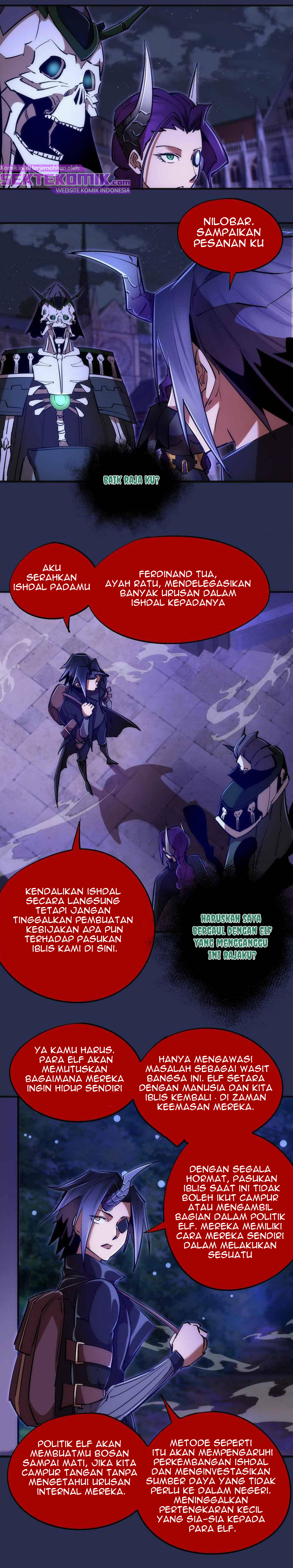 I’m Not The Overlord Chapter 77 Gambar 14