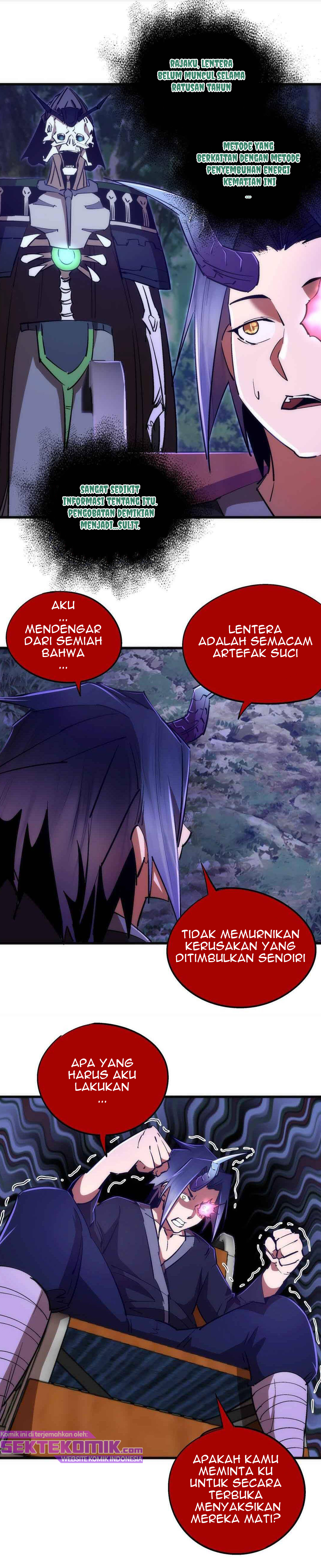 I’m Not The Overlord Chapter 77 Gambar 6