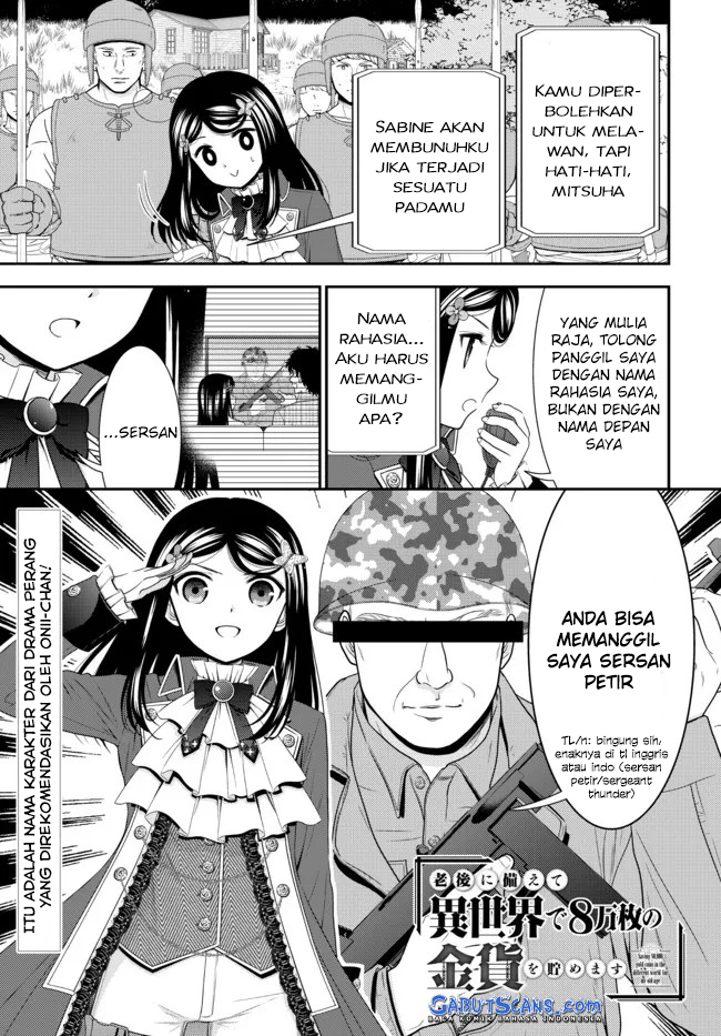 Baca Manga Rougo ni Sonaete Isekai de 8-manmai no Kinka wo Tamemasu Chapter 69 Gambar 2