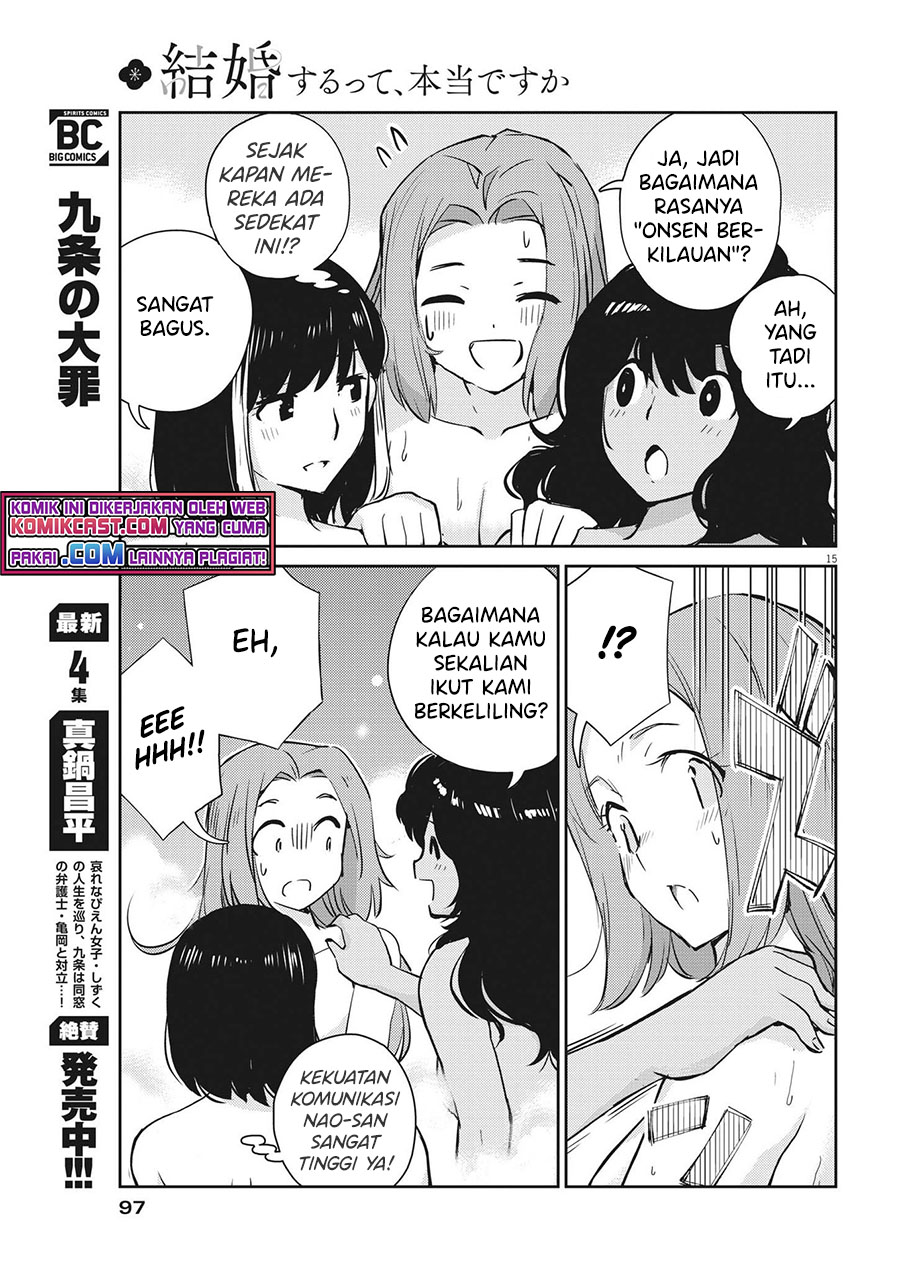 Kekkon Surutte, Hontou Desu Ka? Chapter 64 Gambar 16