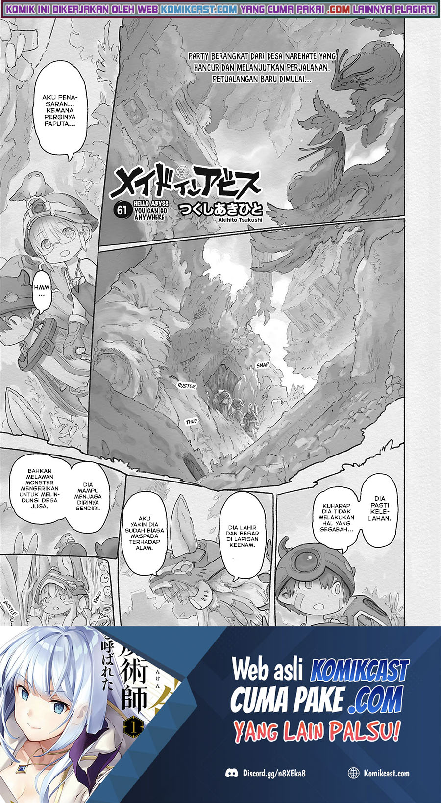 Baca Manga Made in Abyss Chapter 61 Gambar 2