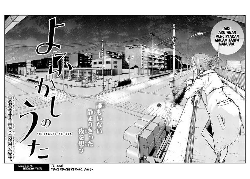 Baca Manga Yofukashi no Uta Chapter 91 Gambar 2