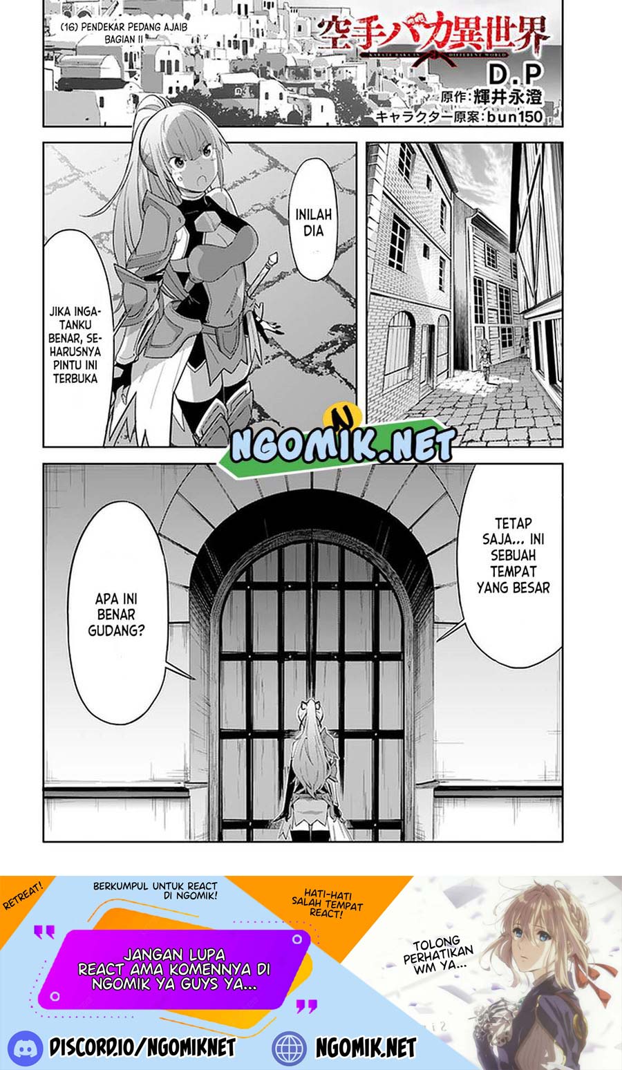 Baca Manga Karate Baka Isekai Chapter 16.2 Gambar 2