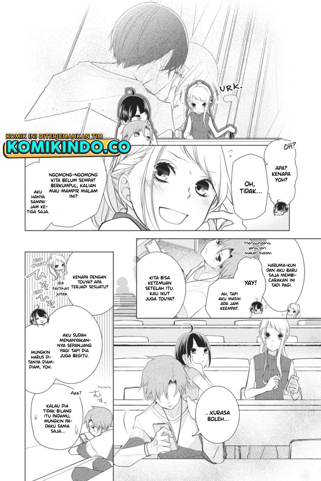 Koi to Shinzou Chapter 40 Gambar 7