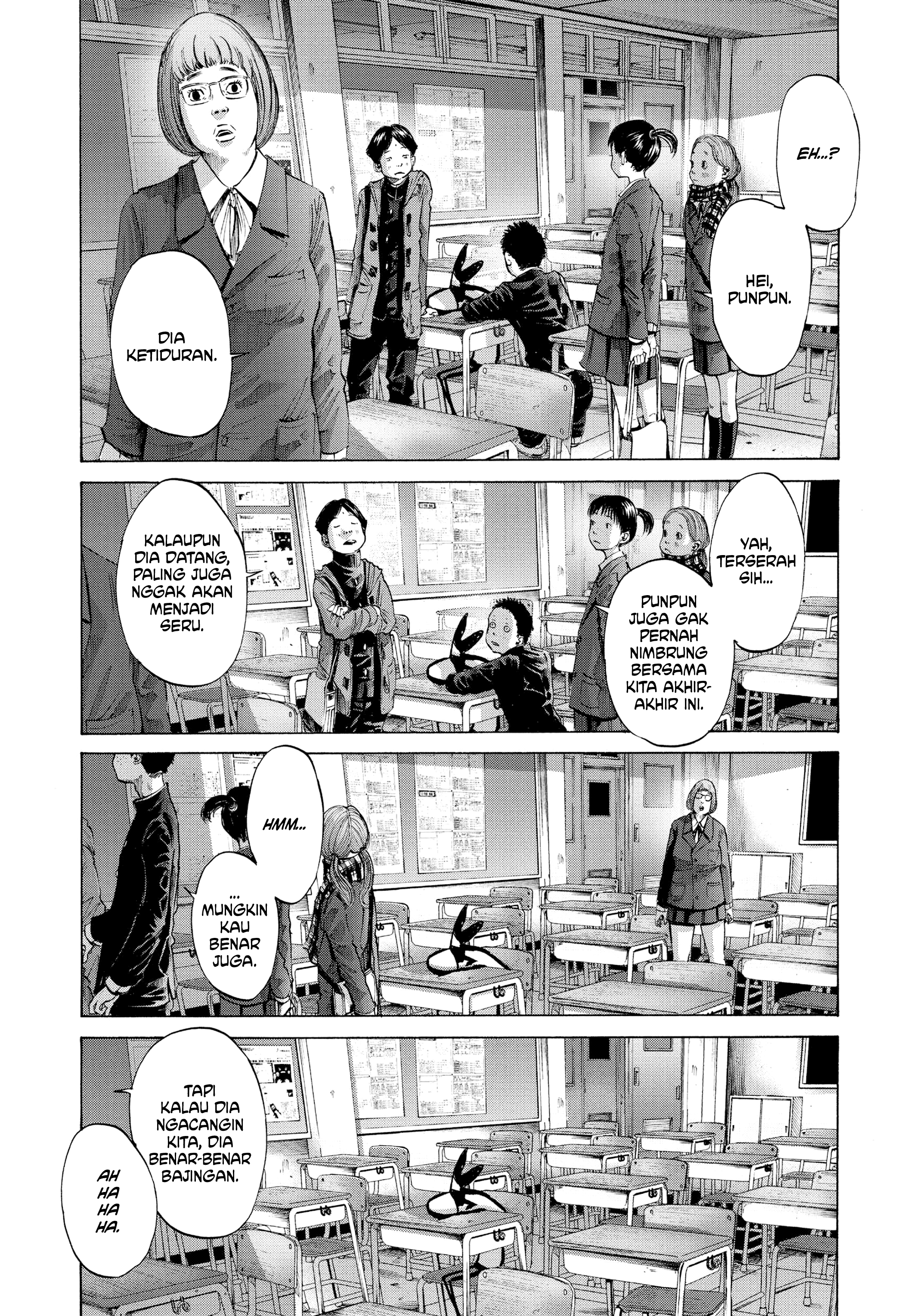 Oyasumi Punpun Chapter 44 Gambar 12