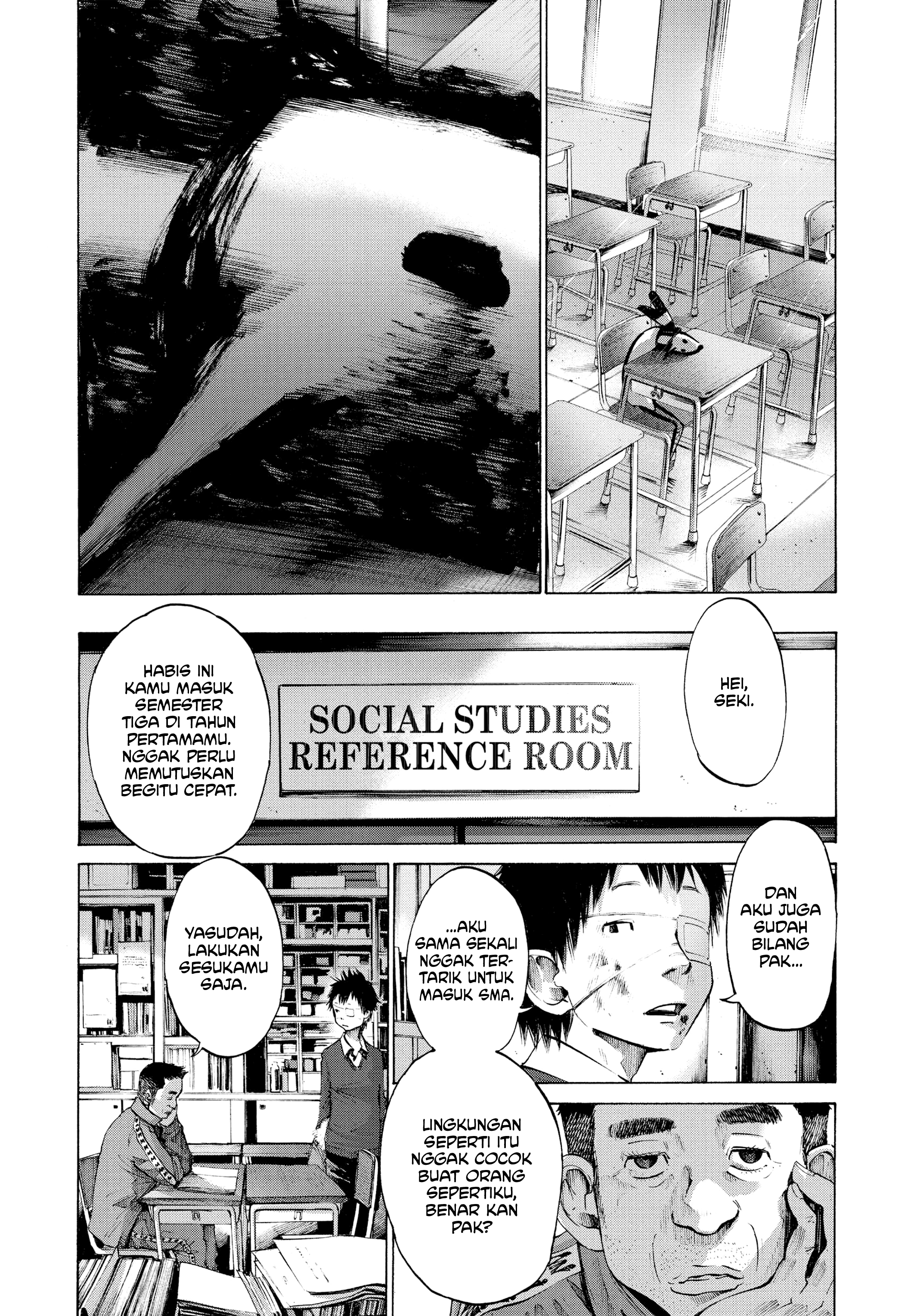 Oyasumi Punpun Chapter 44 Gambar 13