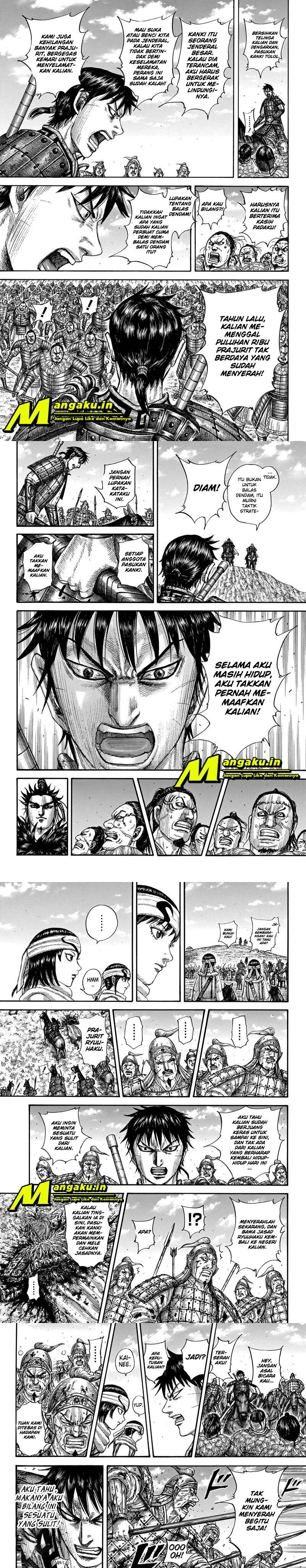 Kingdom Chapter 708 Gambar 3