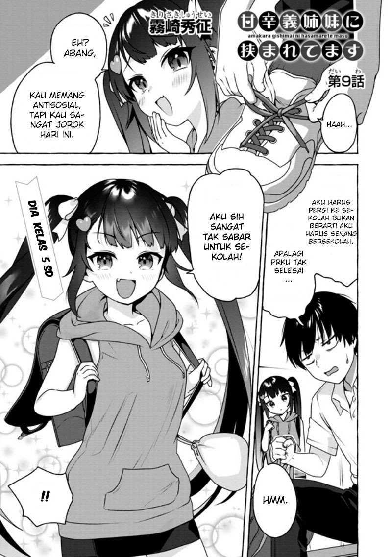 Baca Manga I’m Sandwiched Between Sweet and Spicy Sister-in-Law Chapter 9 Gambar 2