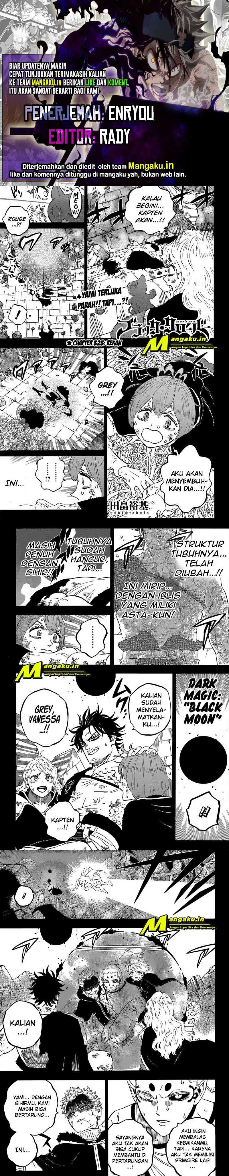 Baca Komik Black Clover Chapter 323 Gambar 1