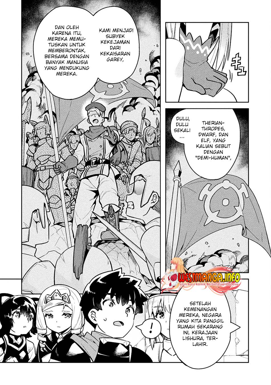 NEET dakedo Hello Work ni Ittara Isekai ni Tsuretekareta Chapter 41 Gambar 8