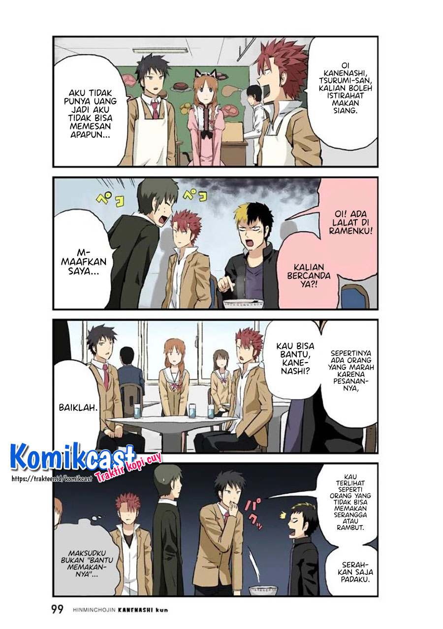 Hinmin Choujin Kanenashi-kun Chapter 34 Gambar 7