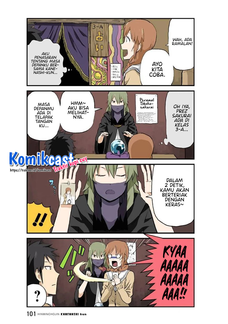 Hinmin Choujin Kanenashi-kun Chapter 34 Gambar 9