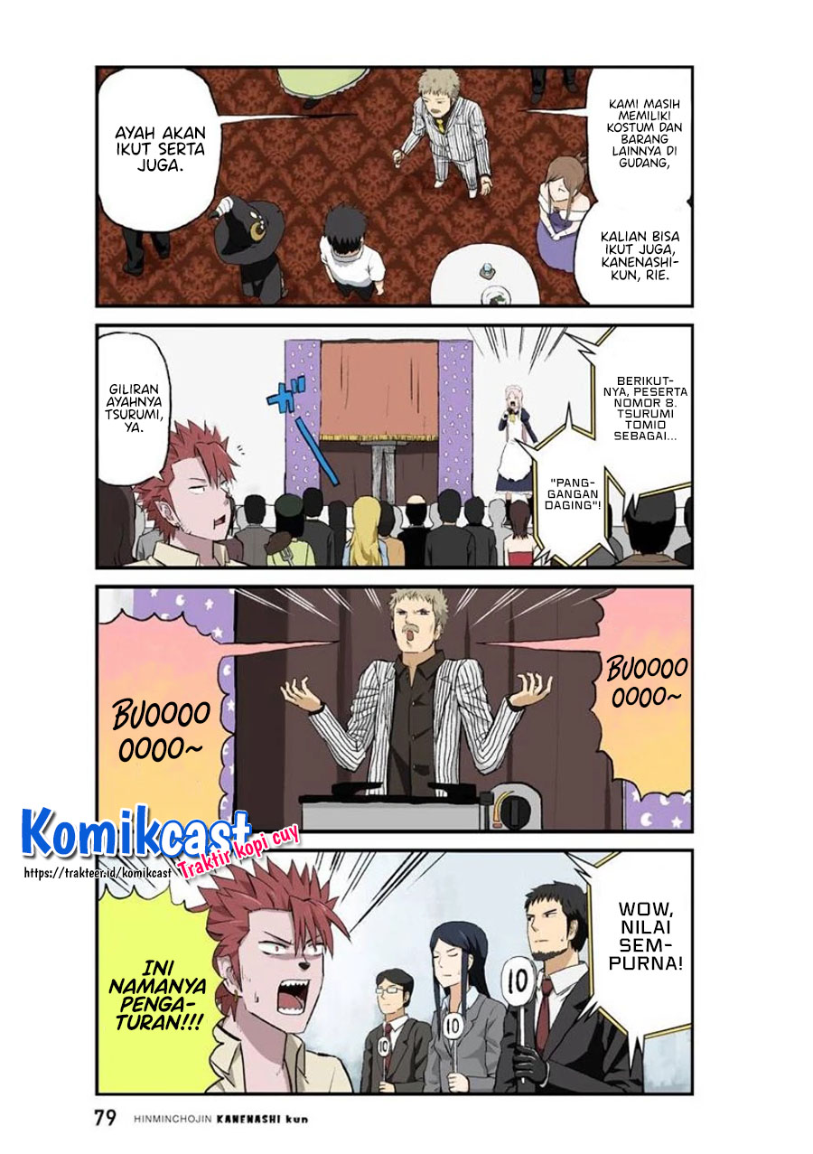 Hinmin Choujin Kanenashi-kun Chapter 32 Gambar 9