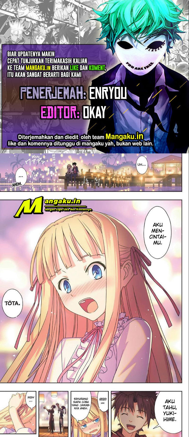 Baca Komik UQ Holder! Chapter 192.1 Gambar 1