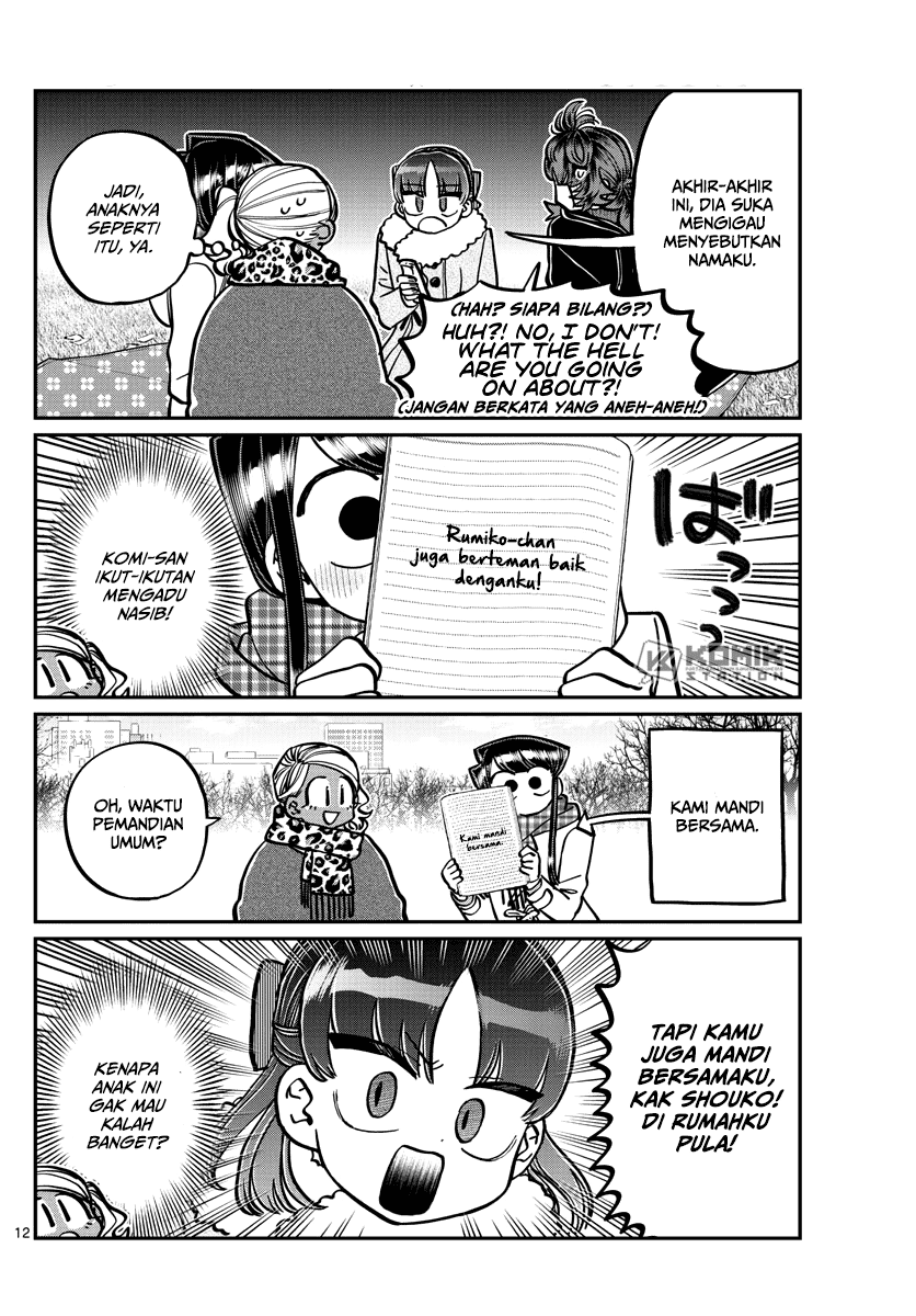 Komi-san wa Komyushou Desu Chapter 284 Gambar 14