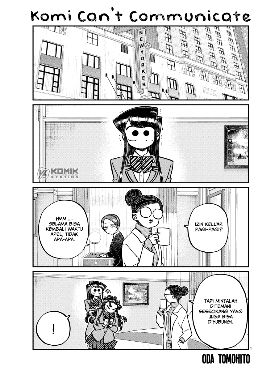 Baca Manga Komi-san wa Komyushou Desu Chapter 284 Gambar 2