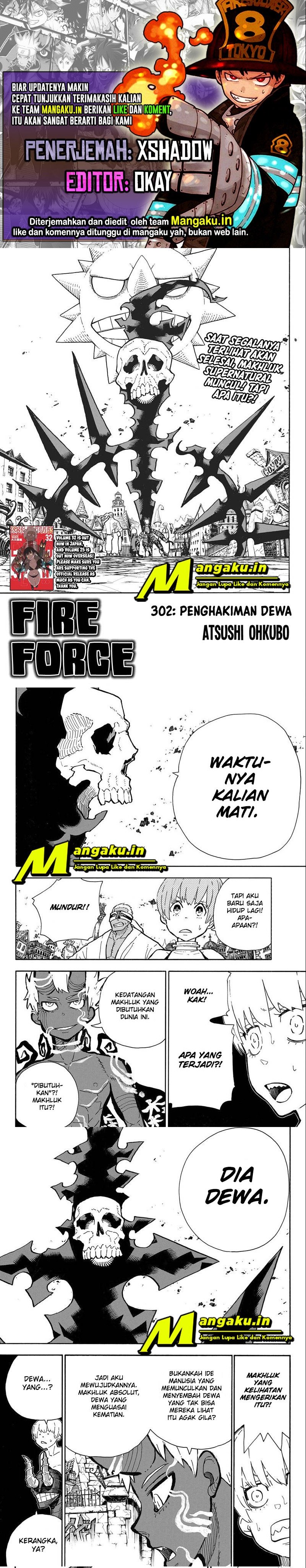 Baca Komik Fire Brigade of Flames Chapter 302 Gambar 1