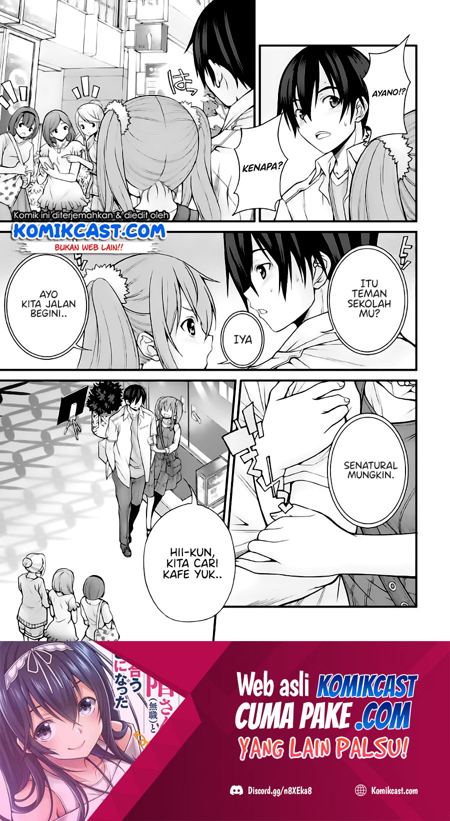 Baca Manga Kirei na Kurokami no Takashina-san (Mushoku) to Tsukiau Koto ni Natta Chapter 9.2 Gambar 2
