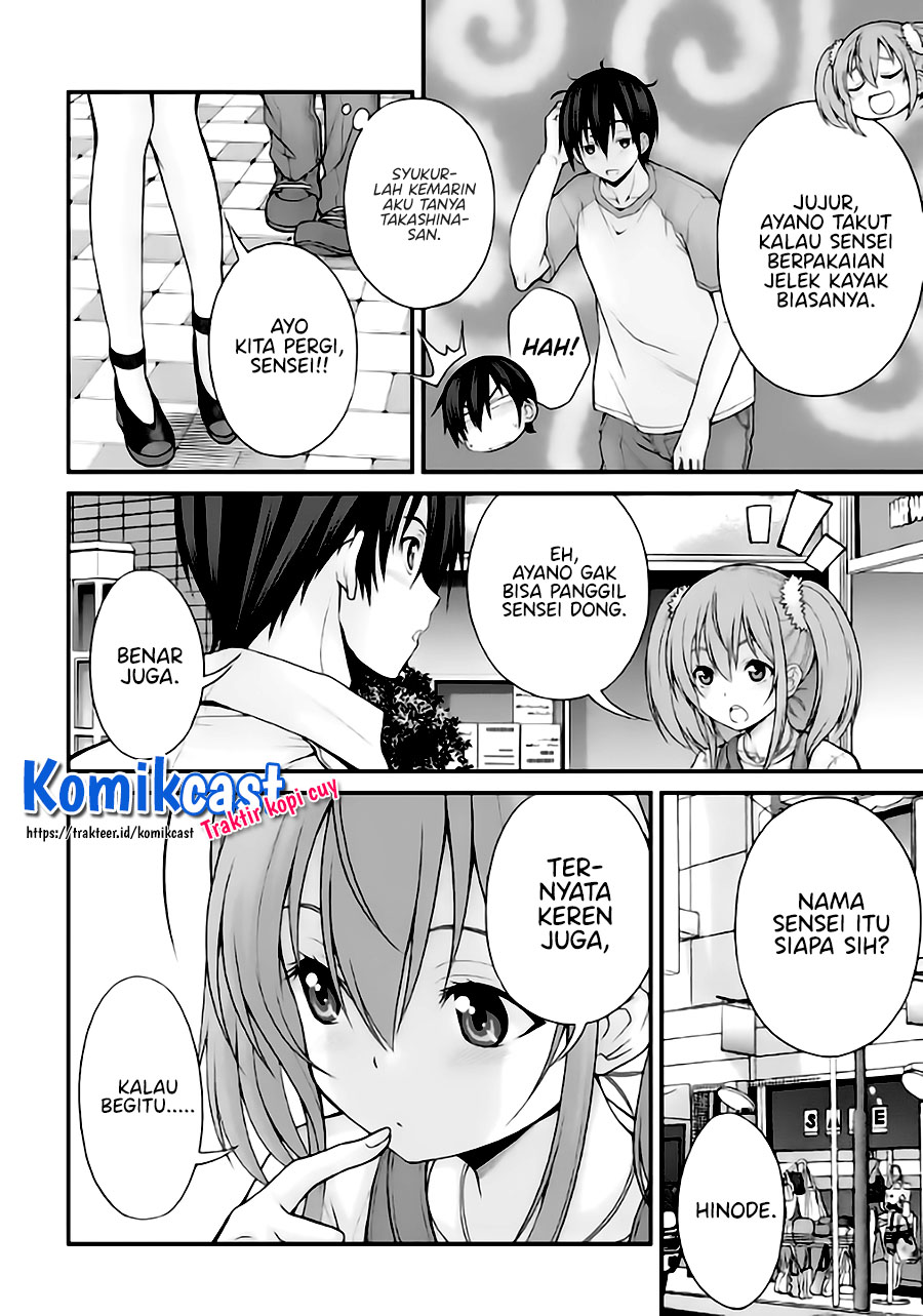 Kirei na Kurokami no Takashina-san (Mushoku) to Tsukiau Koto ni Natta Chapter 9.1 Gambar 5