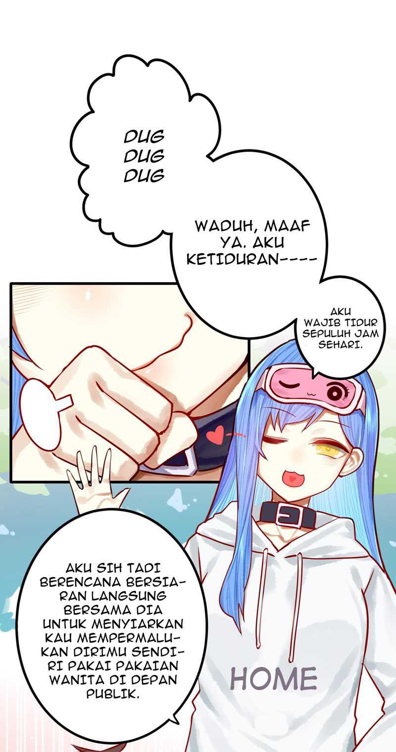 Miss, don’t livestream it! Chapter 40.2 Gambar 24