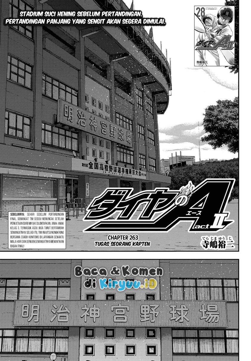 Baca Manga Diamond no Ace Act 2 Chapter 263 Gambar 2