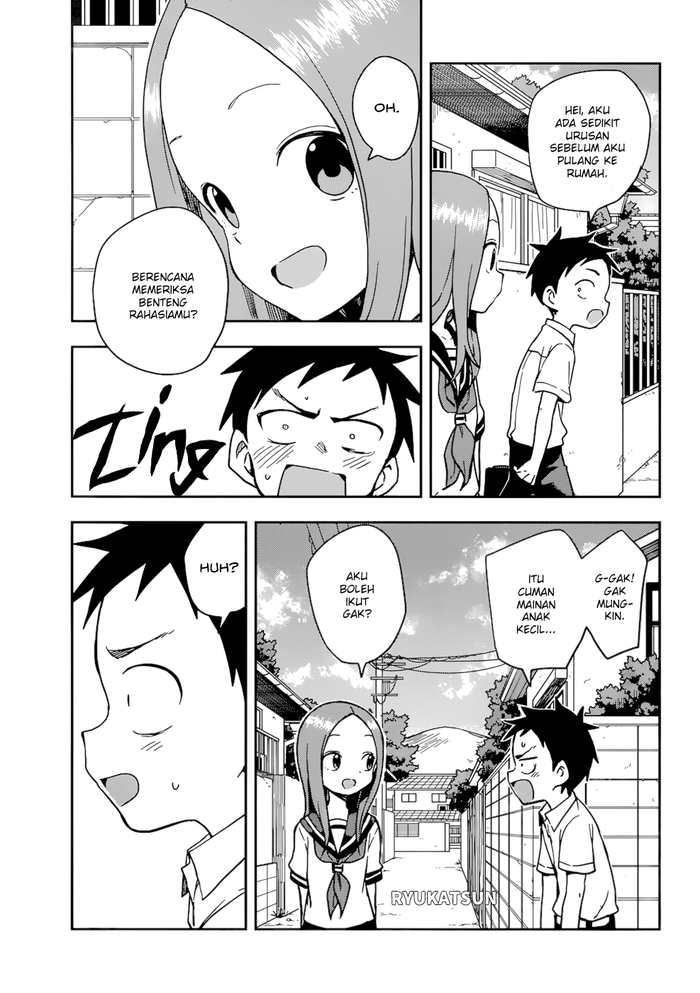 Karakai Jouzu no Takagi-san Chapter 149 Gambar 8