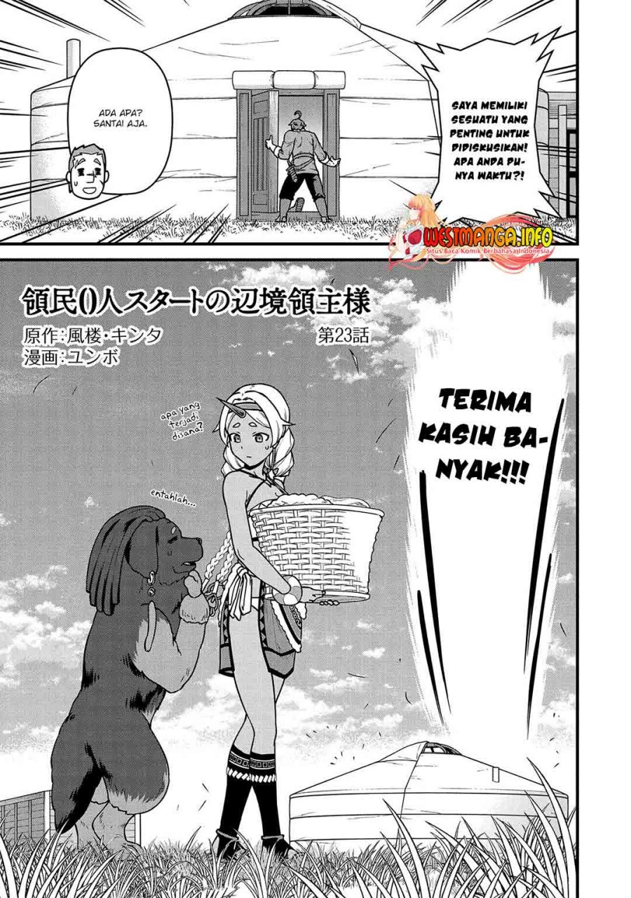 Ryoumin 0-nin Start no Henkyou Ryoushusama Chapter 23 Gambar 5