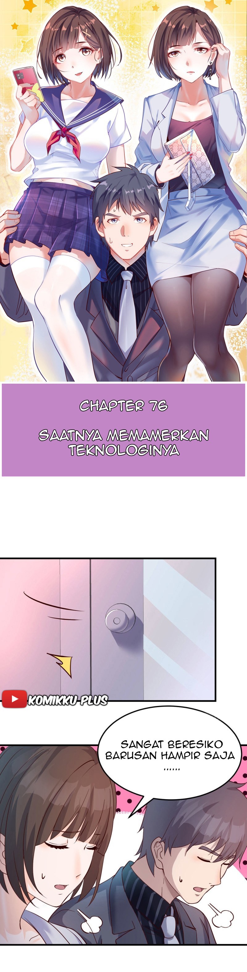 Baca Manhua I Have Twin Girlfriends Chapter 76 Gambar 2