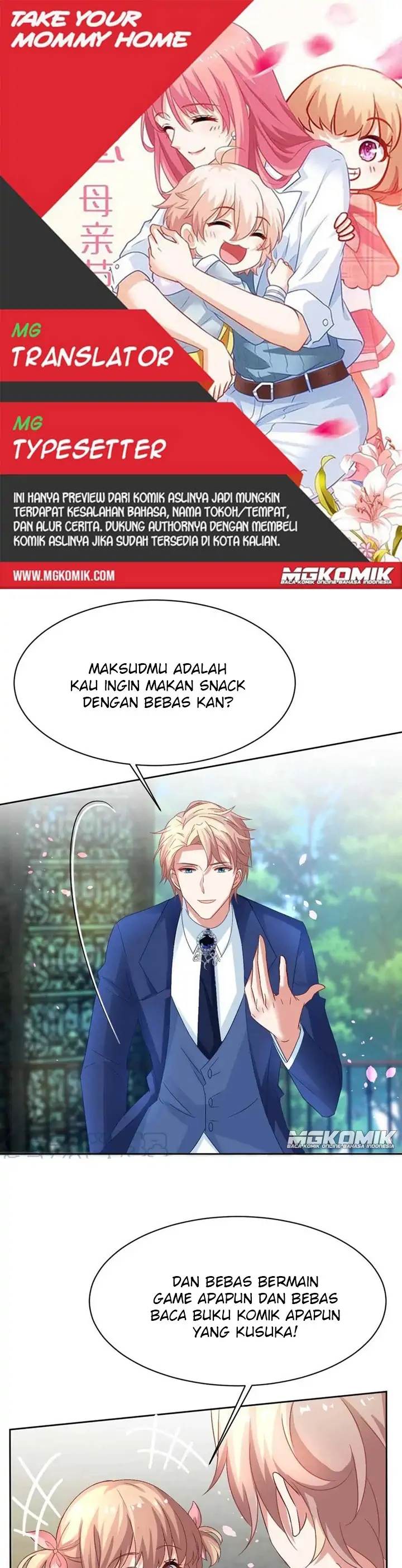 Baca Komik Take Your Mommy Home Chapter 355 Gambar 1