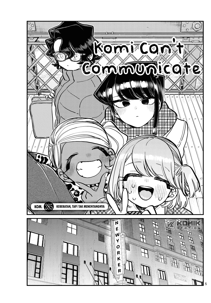 Komi-san wa Komyushou Desu Chapter 285 Gambar 6