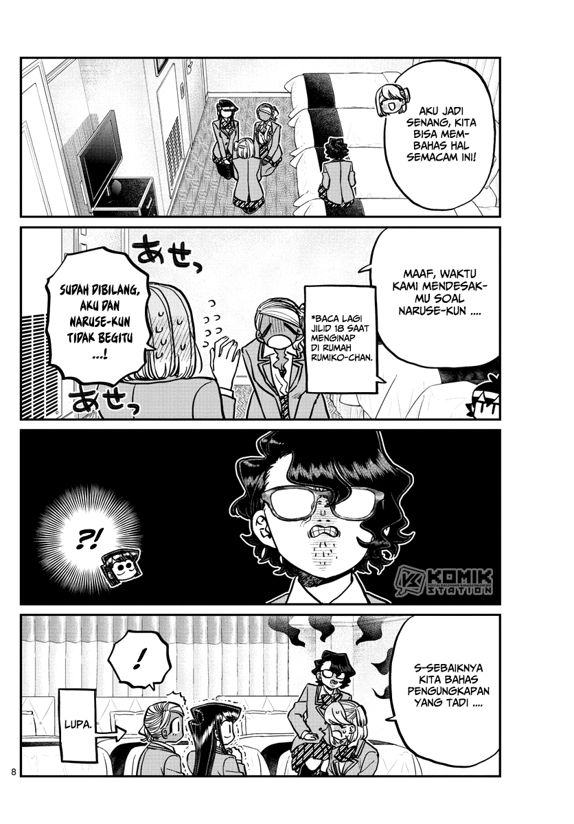 Komi-san wa Komyushou Desu Chapter 285 Gambar 9