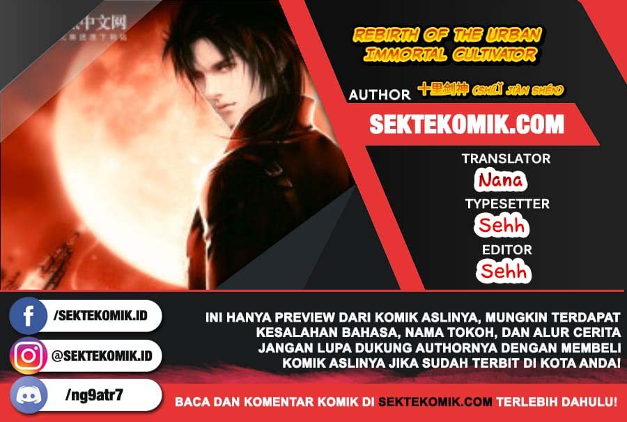 Baca Komik Rebirth Of The Urban Immortal Cultivator Chapter 720 Gambar 1