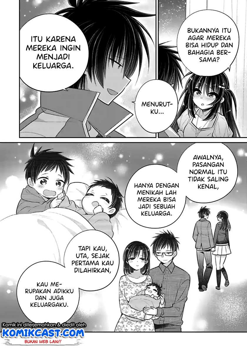 Siscon Ani to Brocon Imouto ga Shoujiki ni Nattara Chapter 46 Gambar 7