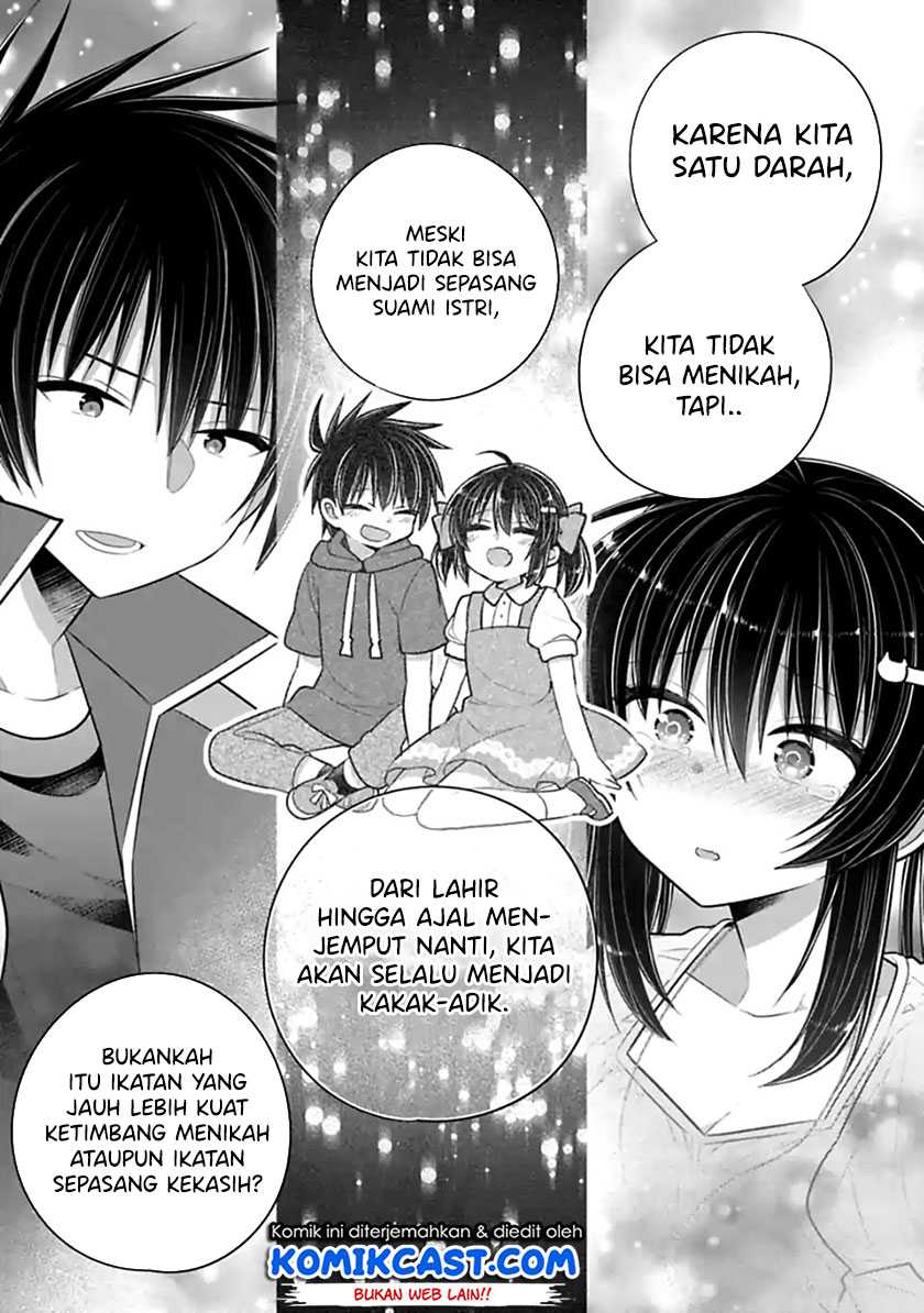 Siscon Ani to Brocon Imouto ga Shoujiki ni Nattara Chapter 46 Gambar 8