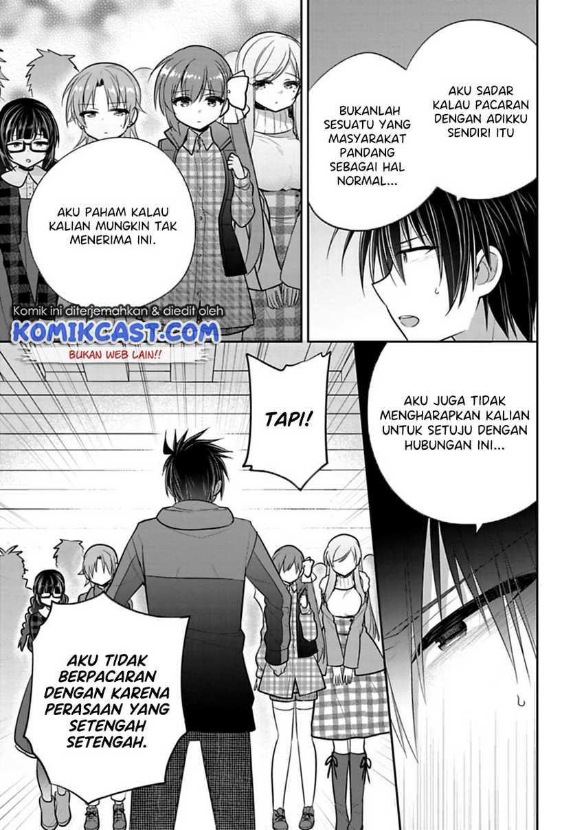 Siscon Ani to Brocon Imouto ga Shoujiki ni Nattara Chapter 42 Gambar 10