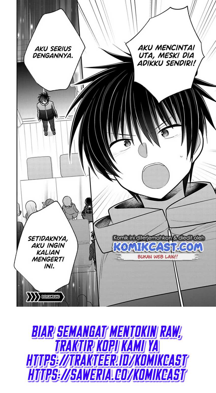 Siscon Ani to Brocon Imouto ga Shoujiki ni Nattara Chapter 42 Gambar 11