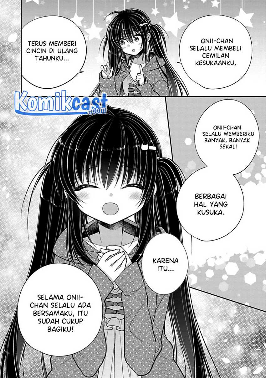 Siscon Ani to Brocon Imouto ga Shoujiki ni Nattara Chapter 40 Gambar 7