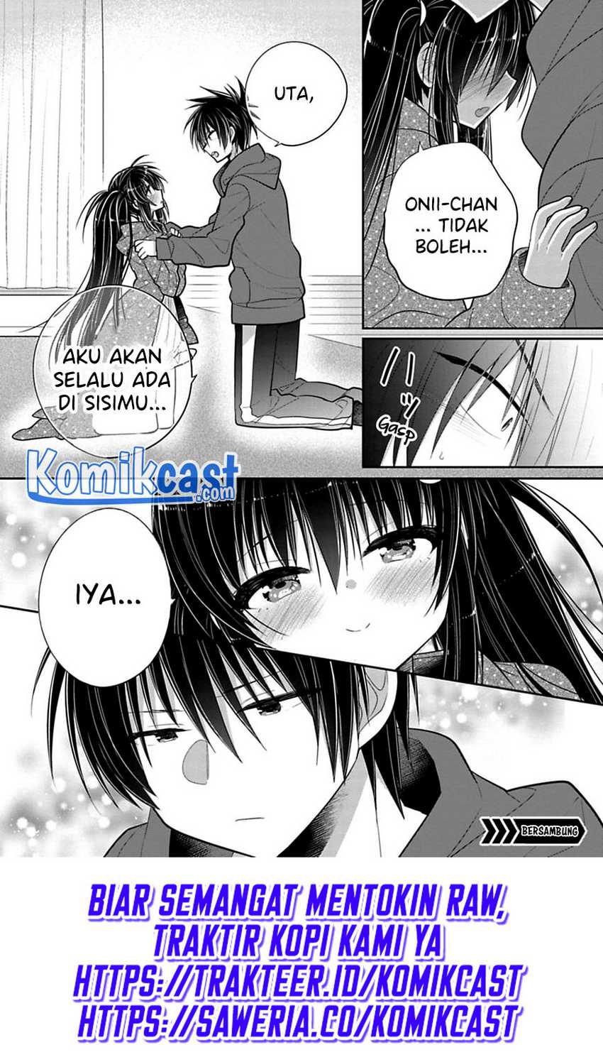 Siscon Ani to Brocon Imouto ga Shoujiki ni Nattara Chapter 40 Gambar 9