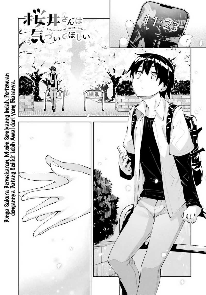 Baca Manga Sakurai-san Wants To Be Noticed Chapter 26 Gambar 2