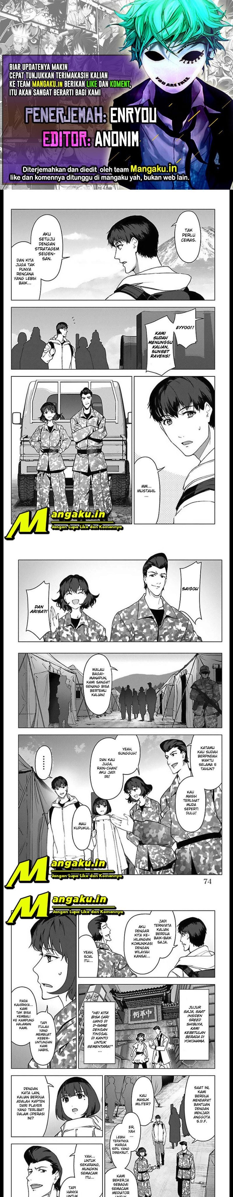 Baca Komik Darwins Game Chapter 98.2 Gambar 1