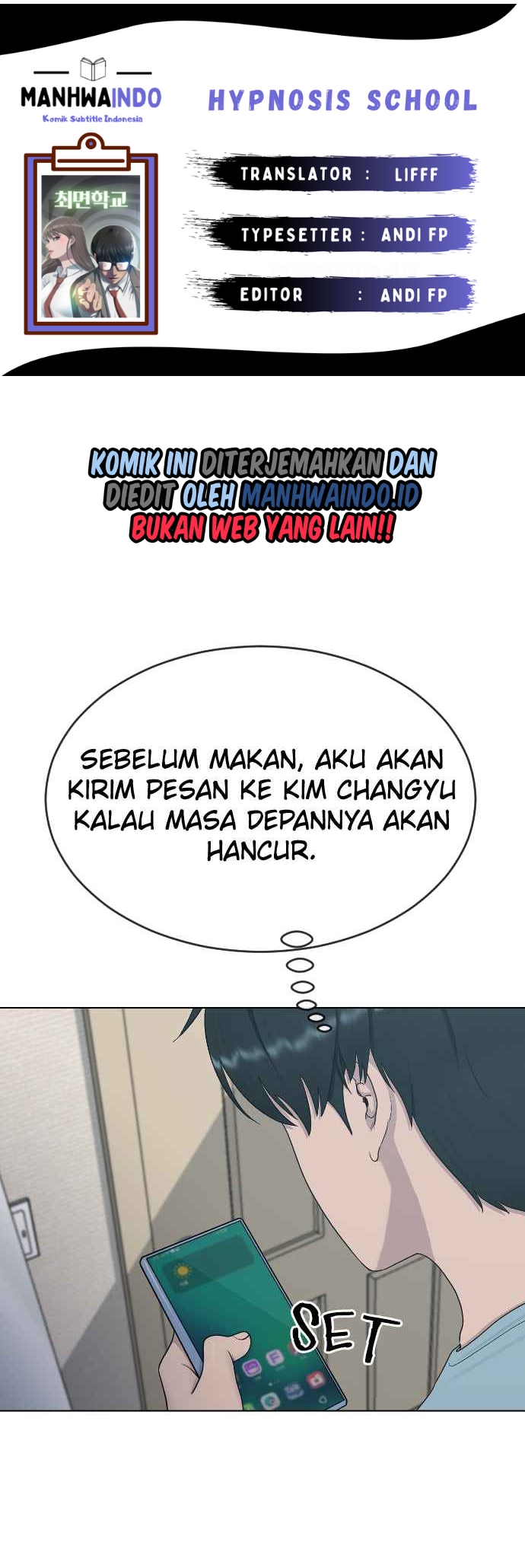 Baca Komik Hypnosis School Chapter 27 Gambar 1